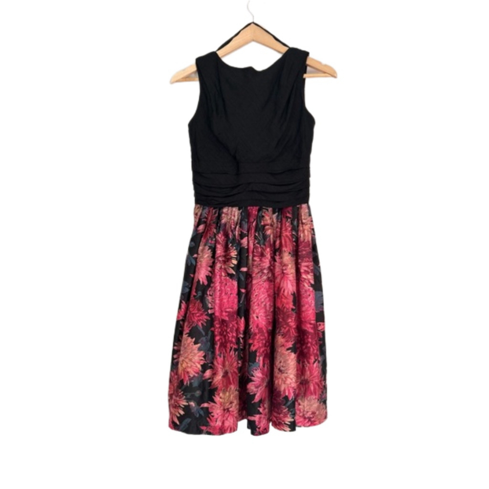 Carol Craig New York Floral Print vintage Dress 50’s 60’s